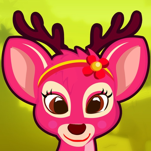 Dorine The Cute Deer In Jungle Land - Super Jump Adventure HD FREE