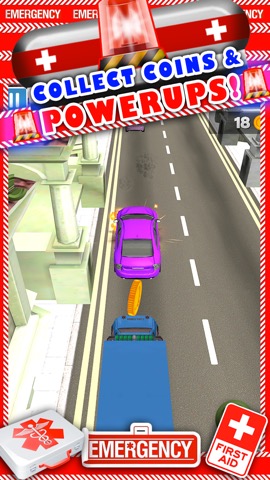 新ボーイズ無料でトップ楽しいドライビングレーシングゲームで、3D救急車レースカーのゲームのおすすめ画像3
