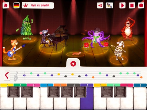 Lily & Band - The Animal Orchestra. Karaoke Music Studio. screenshot 2