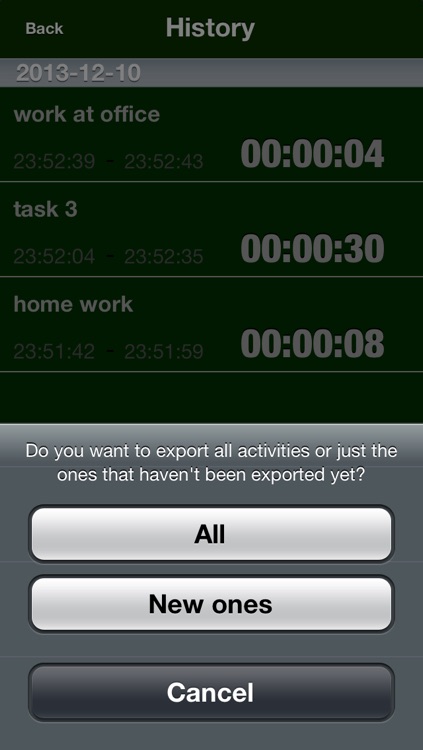 Time logger tool for track and analyze your time. Free screenshot-3