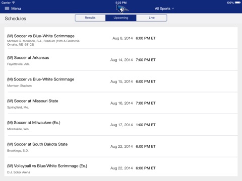 GoCreighton for iPad 2014 screenshot 2