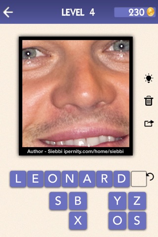 Close up Celebrity Quiz Game screenshot 3