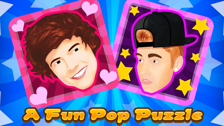 Pop Star Puzzle One Direction VS Justin Bieber - Fun Celeb Game For Teens FREE