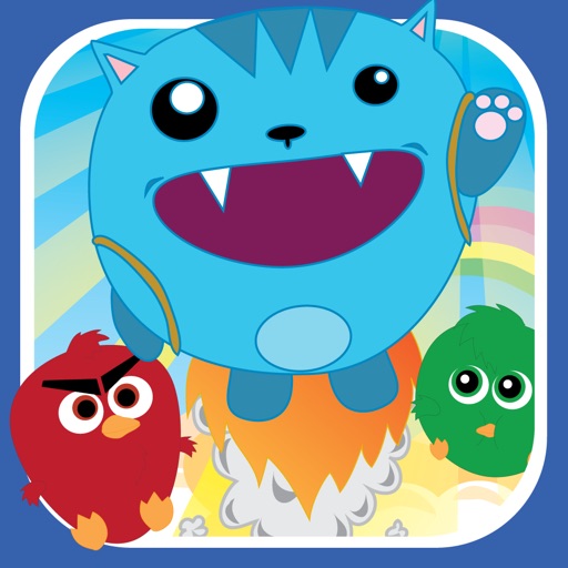 Kitten Mega Jump - Trampoline Frenzy iOS App