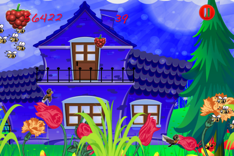 The Birds vs Bees game - Crazy Bee Invasion Games Lite screenshot 2