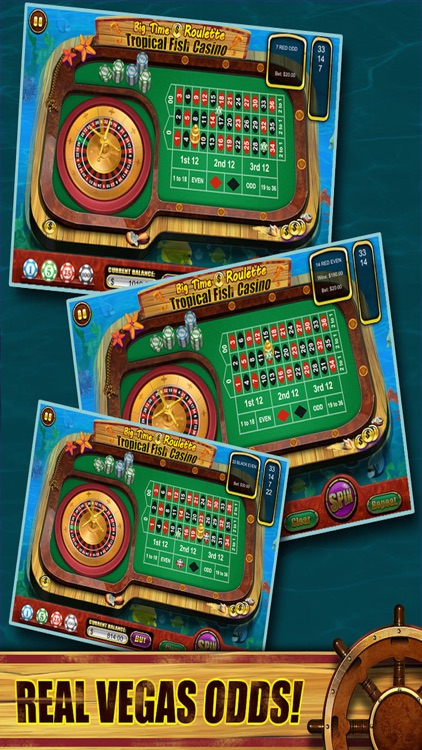 Roulette of Tropical Fish Casino 777 (Win Big) screenshot-3