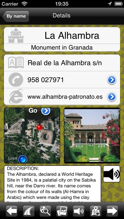 Granada Audioguide - Tourapp Plus