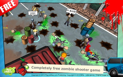 Hot Zomb: Zombie Survival free screenshot 2