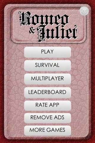 Romeo & Juliet Trivia screenshot 2