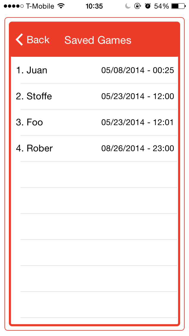 Screenshot #2 pour Road Trip Bingo Game