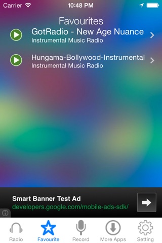 Instrumental Music Radio Recorder screenshot 3