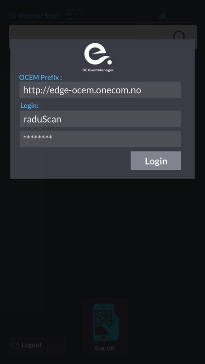 OCEventManager Ticket Scanner