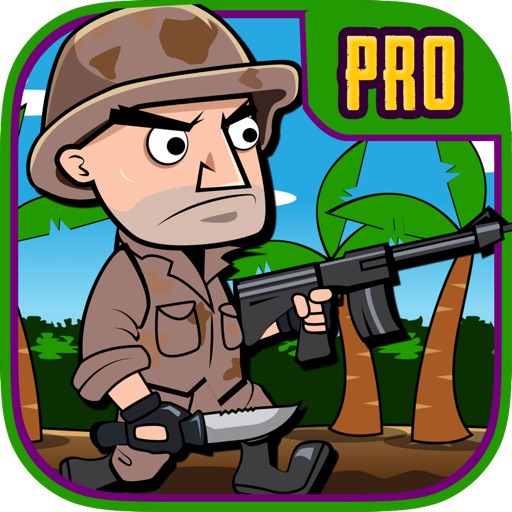 Soldier at War Pro: A Great Little Jungle Battle Icon