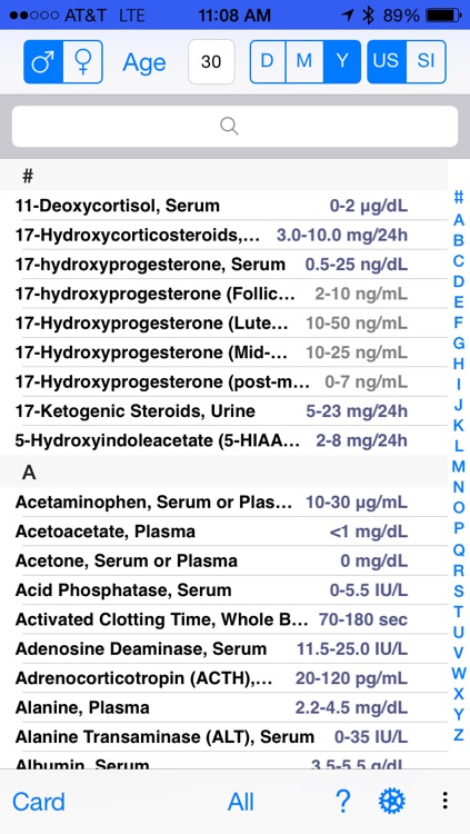 RH Medical Labs - Normal labs, now with Pediatric and Pregnancy labs in your pocket!