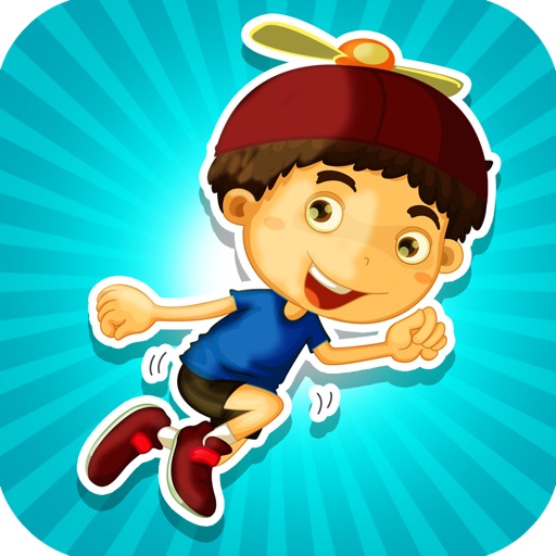 Helicopter Kid Harry Challenge PAID - Extreme Jump and Collect Rush Game