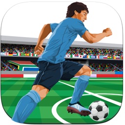 Top Flick Soccer Star Real Big Save Goalie: Block The Final Penalty Kick