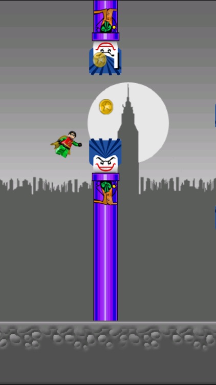 Flappy League of Heroes - Bat Justice Begins in the metropolis of Gotham, NY! screenshot-3