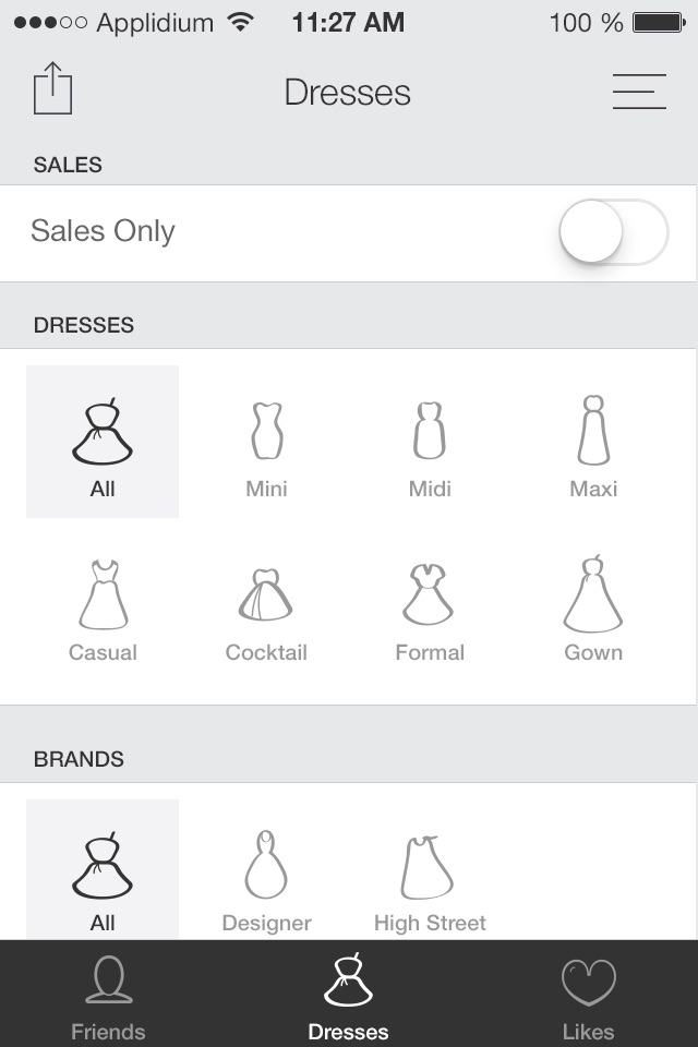 Boutiny - a dress discovery and shopping app, inspired by people who love fashion and style screenshot 3