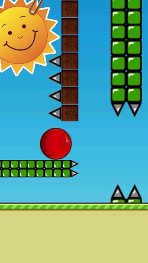 Red Ball Smash hit Bouncing Flappy Editi