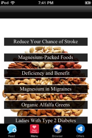 Magnesium Rich Foods - Deficiency and Benefit screenshot 2
