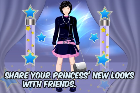 Princess Prom Night Dress up – Free Girls Fashion Make up & Makeover Games screenshot 4