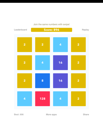 256 Easy 'N Quick - An Easier 2048 Puzzle!のおすすめ画像1