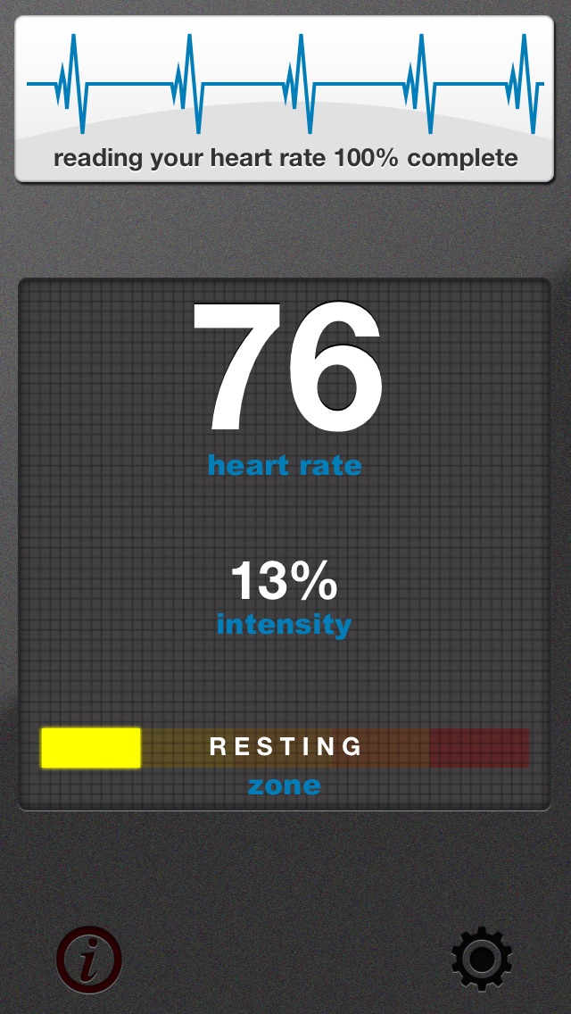 myPulse Lite -  Instant Heart Rate Monitor Screenshot 1