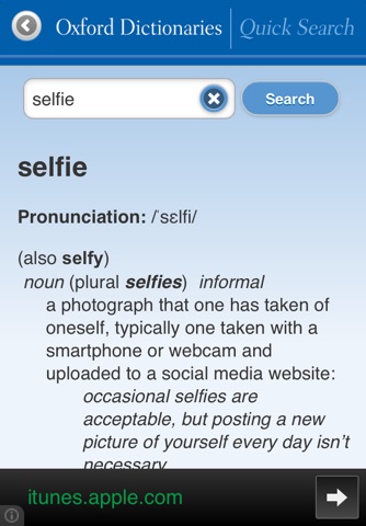 Oxford Dictionaries Quick Search screenshot 4