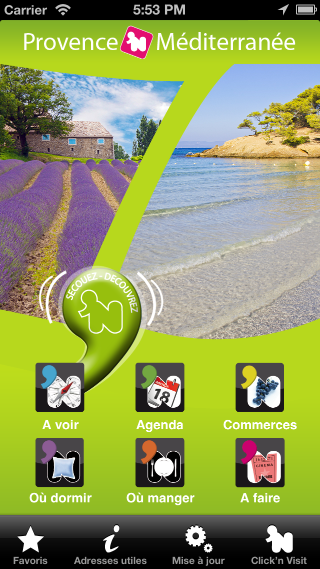 How to cancel & delete Click ‘n Visit - Provence - Méditerranée from iphone & ipad 1