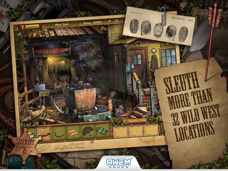 Golden Trails: Hidden Object Adventure Western