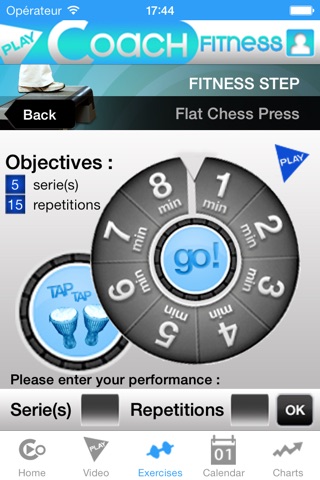 PlayCoach™ Fitness Step Aerobics screenshot 4