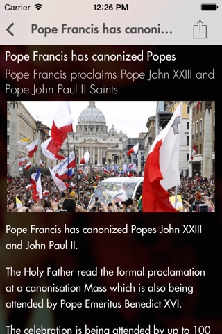 Pope John Paul II: The official App screenshot 4