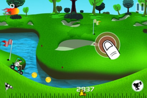 A Real Golf Cart Racing Blitz-Fast Fun Free Fairway Game screenshot 4