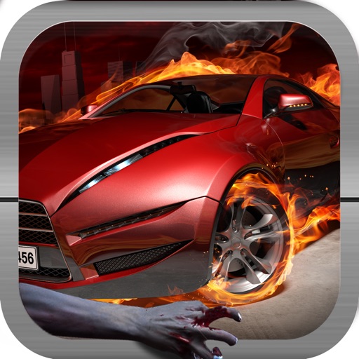 Zombie Drive by Shooting : Really Fast muscle supercar racing game for boys Icon