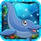 Jumping Dolphin World - Platform Hop Collecting Game Free