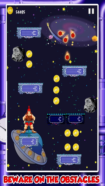 Hero Invade Jump : Space Rescue Falling Down FREE! screenshot-3
