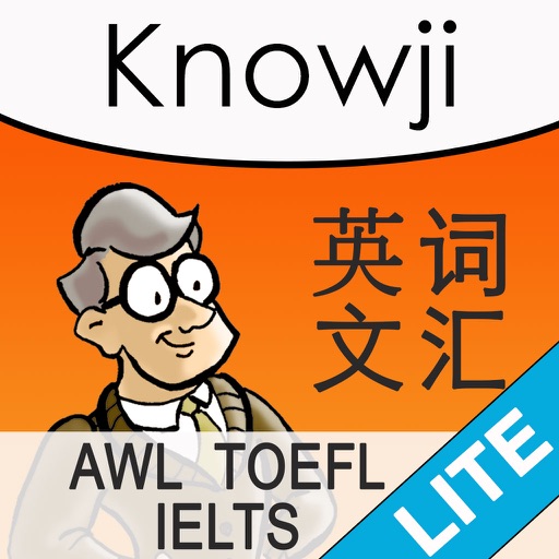 Knowji AWL+ Lite (Academic Word List) iOS App