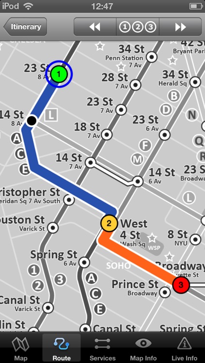 New York Subway - Map and route planner by Zuti
