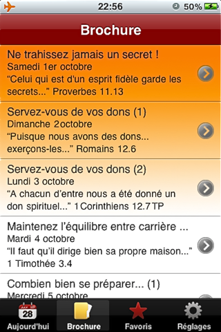Sa Parole Pour Aujourd'hui screenshot 2