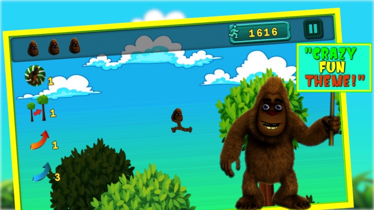 Bigfoot Swing - Crazy Sasquatch Adventure Physics Game Free screenshot-3