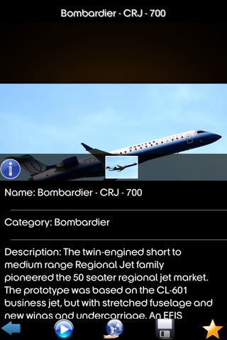Bombardier Airplanes Info screenshot 4