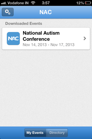 National Autism Conference screenshot 2