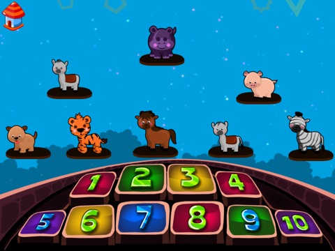 Learn to Count - Play with Animals HD screenshot 2