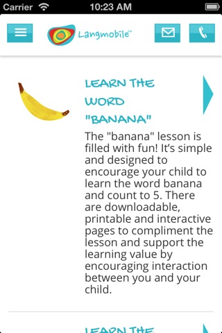 Kids Learning Languages with Langmobile screenshot 4