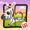 Wildlife Jigsaw Puzzles 123 for iPad - Fun Learning Puzzle Game for Kids