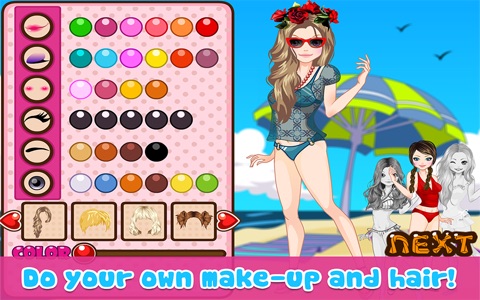 Hawaii Fashion – Dress up Game screenshot 2