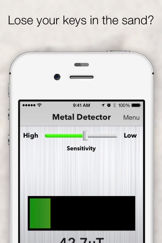 Free Metal Detector - Stud Finder and EMF Meter in One! screenshot 2