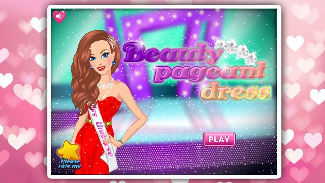 Beauty pageant dress