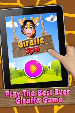 Giraffe Spa and Salon - Free makeup game, Offering baby girls and boys to groom and style their cute pets for fun screenshot 2
