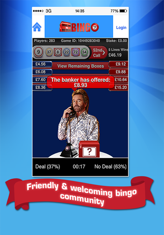 Deal or No Deal Bingo screenshot 3